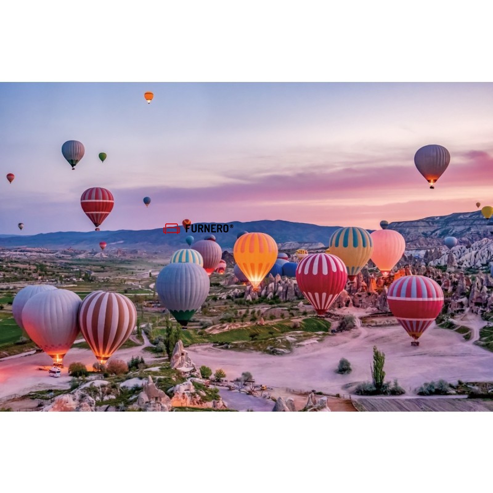 Obraz na szkle CAPPADOCIA...