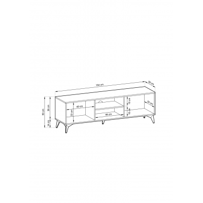 Szafka RTV154 DIAMOND