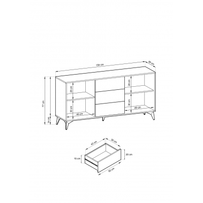 Komoda KSZ154 Diamond