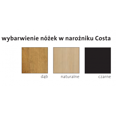 Narożnik z funkcją spania COSTA