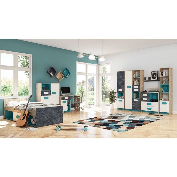 Zestaw mebli młodzieżowych TOBI